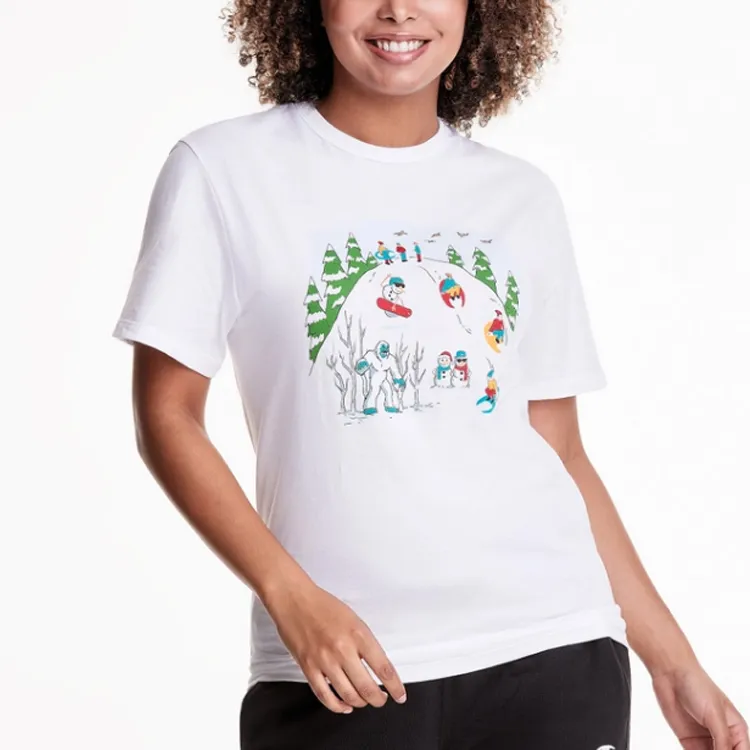 Champion T-Shirt Unisex White US Version-2
