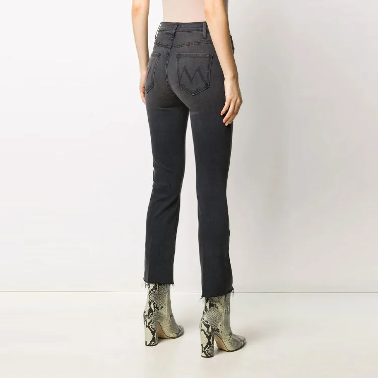 MOTHER Hustler High-rise Flared Jeans-3