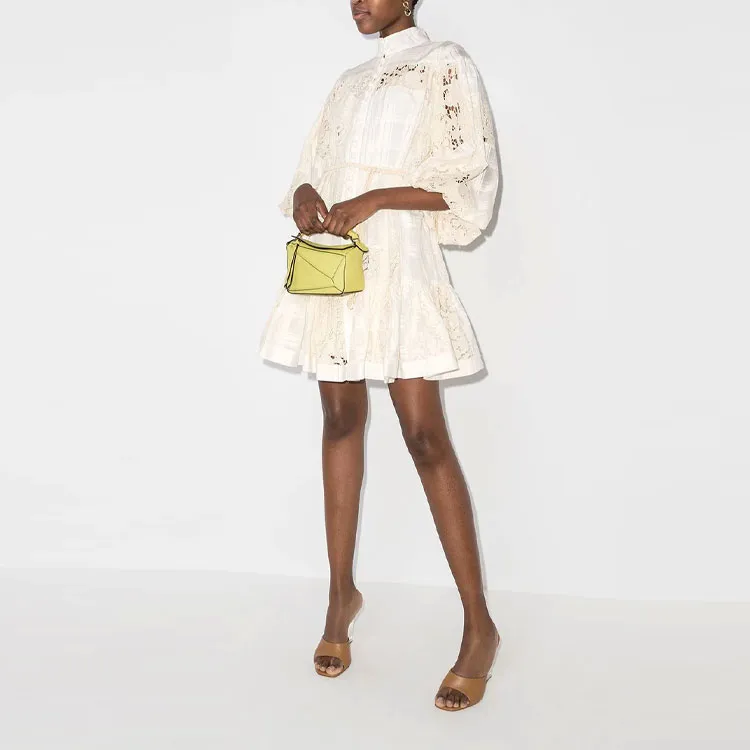 Zimmermann Andie Drop-waist Mini Dress-4