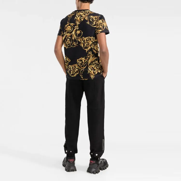 VERSACE JEANS COUTURE SS22 T Shirt Men's Black-2