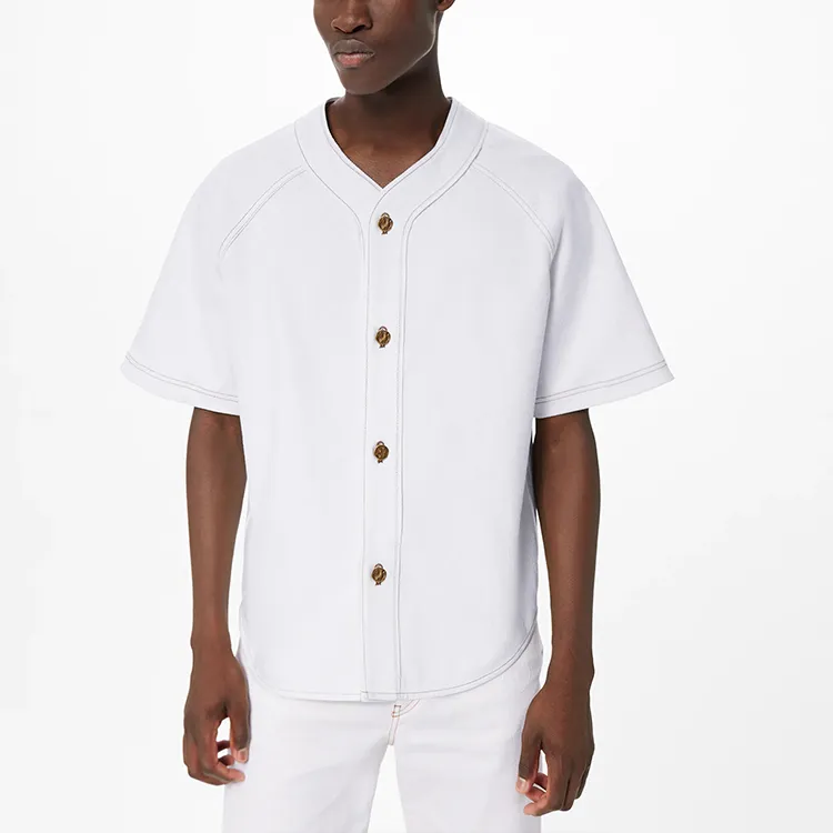 LOUIS VUITTON Shirt Men's White-3