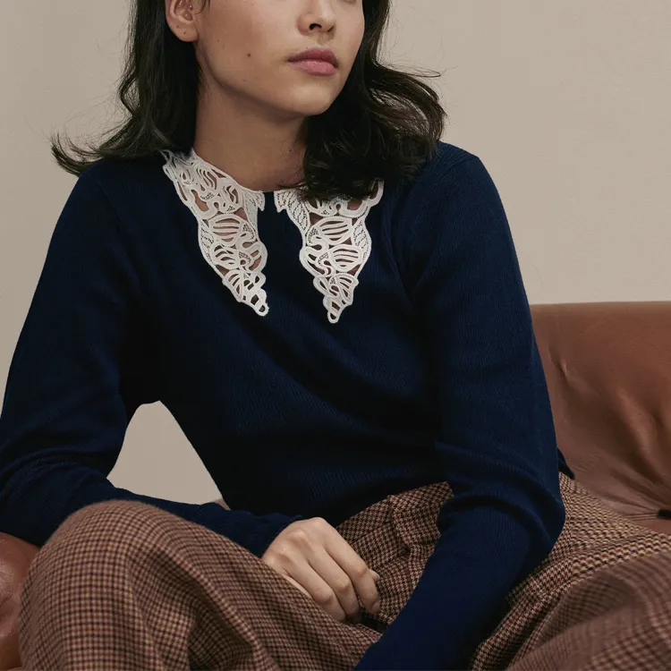 Chloé Sweaters Women's Blue-3