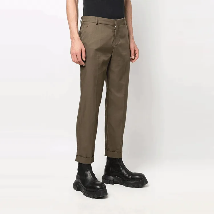 BALMAIN Casual Pants Men Green-2