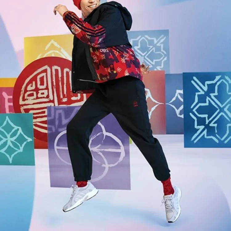 Adidas Neo Jackets Men Black Red-2