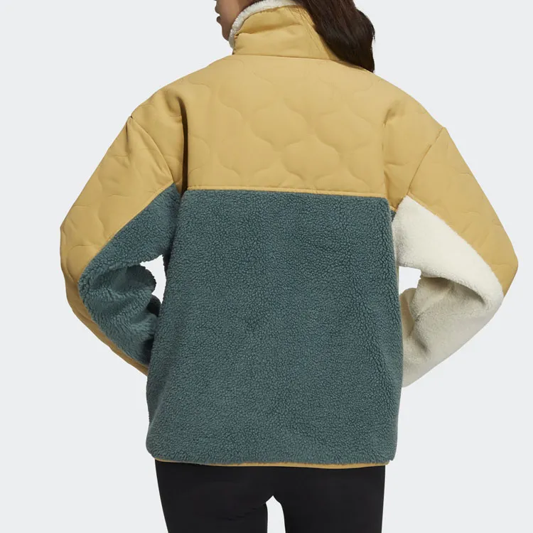 Adidas Originals Puffer Jacket Winter Women's Gold-1
