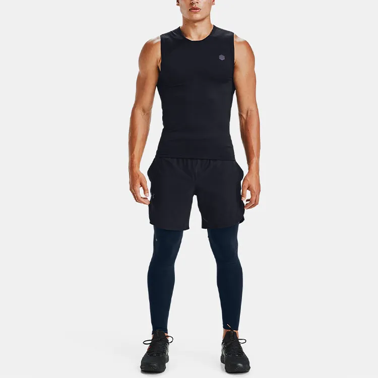 Under Armour Rush Sports Pants Men Dark Blue-2