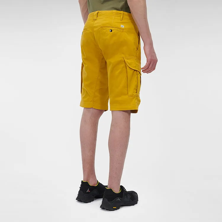 C.P. Company Stretch Sateen Cargo Shorts-3