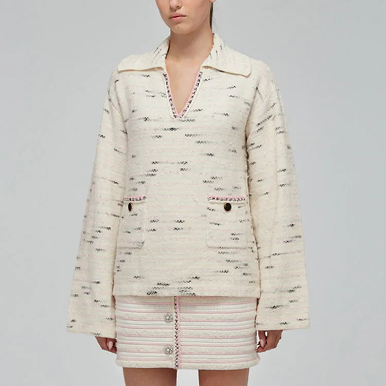 Self portrait SS22 Knitwear Women's Ecru-3