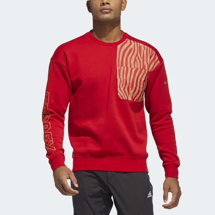 Adidas Sweatshirts Unisex Red-1