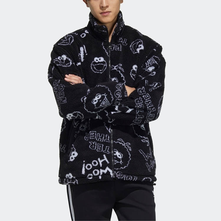 Adidas Neo x ZHIMAJIE Jacket Unisex Black L - POIZON Adidas Neo x ZHIMAJIE Jacket Unisex Black L - POIZON