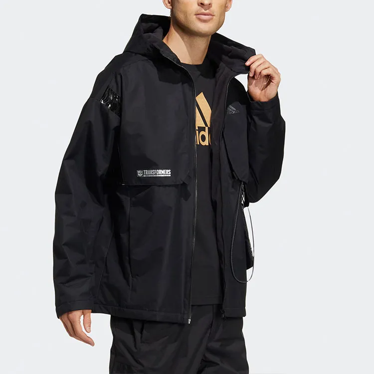 Adidas Adidas X Transformers Co branded Series Jacket Men's Black-3