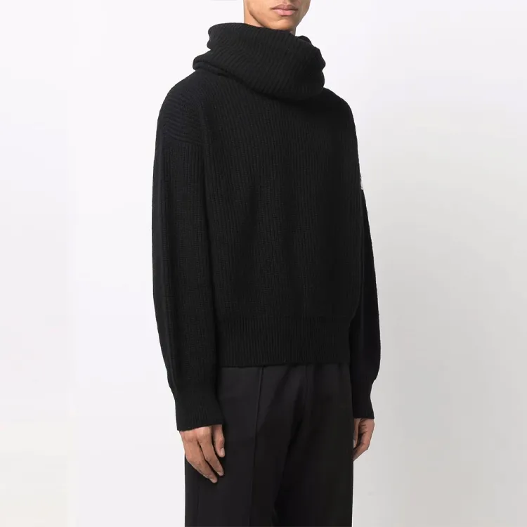 Moncler X Palm Angels T-Neck Knitted Sweatshirt-3