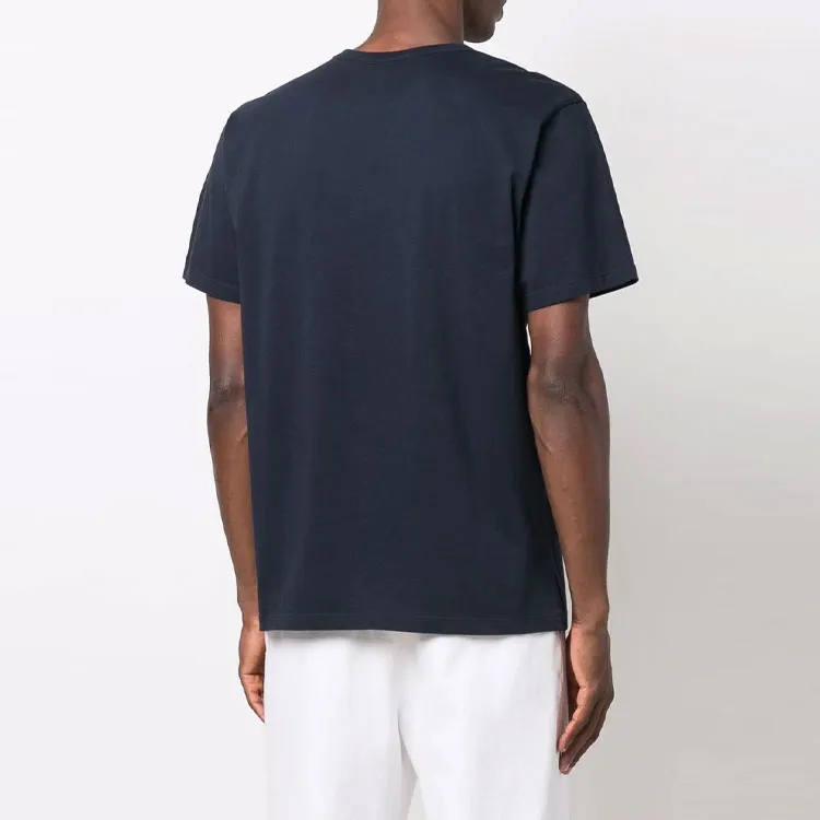 Maison Kitsune T Shirts Men Blue-2