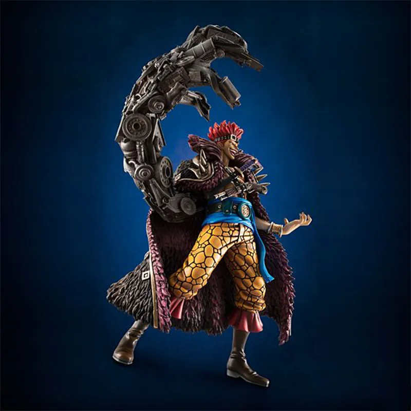 MegaHouse Eustass Kid Pop One Piece Neo Maximum Scale Figures 22cm-3