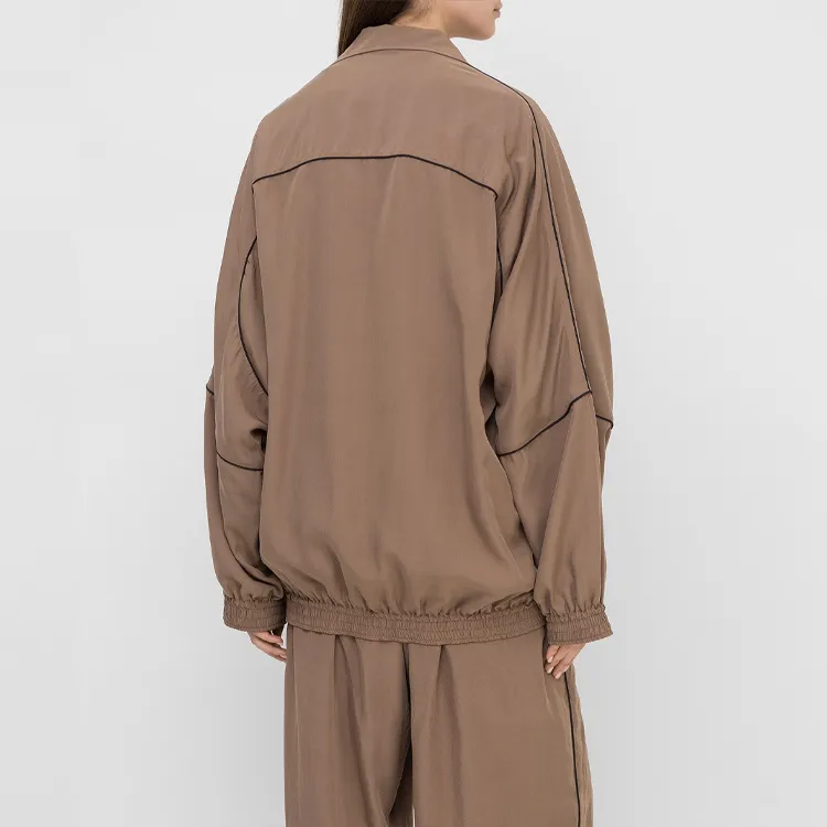 Balenciaga Jacket Women's Brown-3