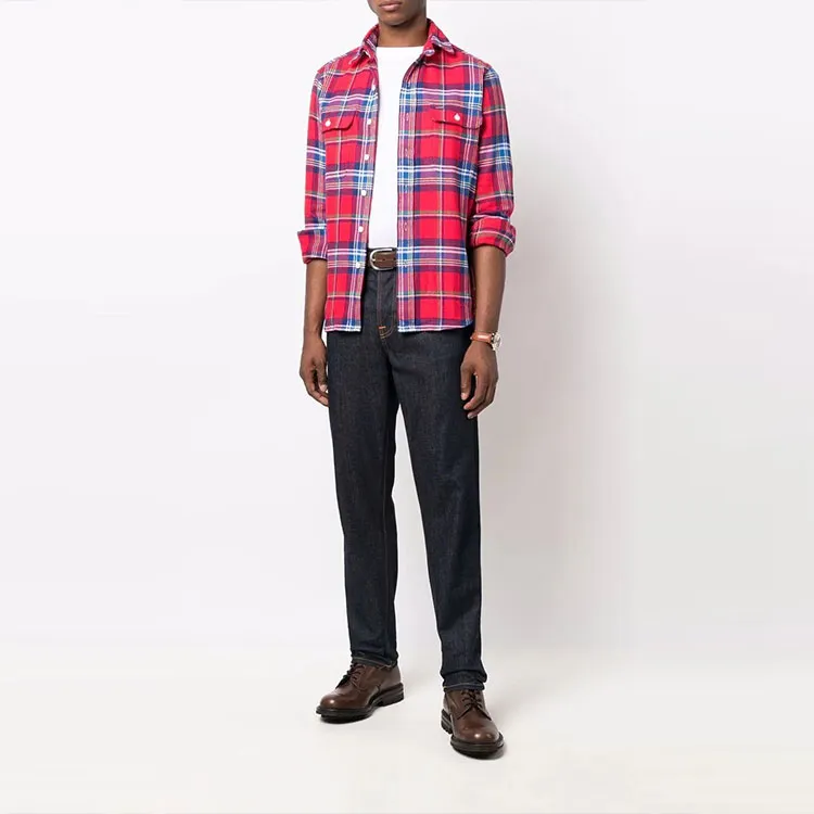 Polo Ralph Lauren Shirts Men Red-1