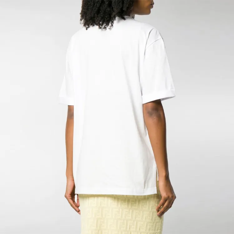 FENDI T Shirts Women's White-2