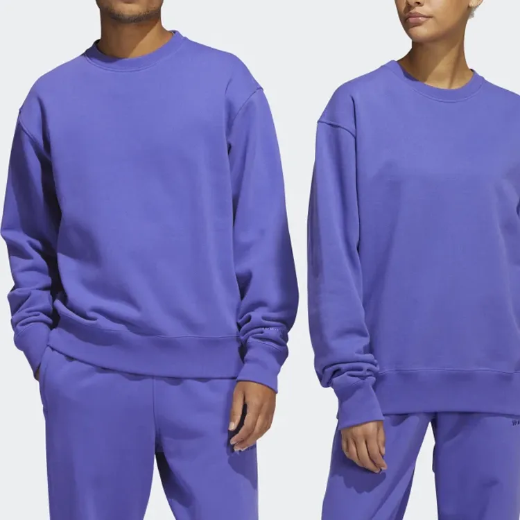 Adidas Originals Pharrell Williams Sweatshirts Unisex Blue-2