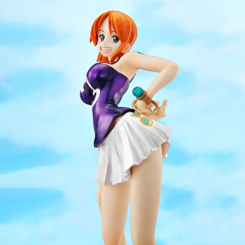 MegaHouse Nami P.o.p One Piece Limited Edition Ver.2 Repaint Scale Figures 21cm-3