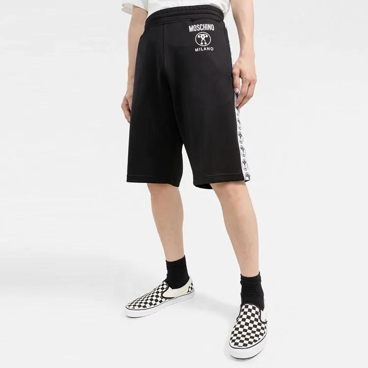 MOSCHINO Logo Print Bermuda Shorts-5