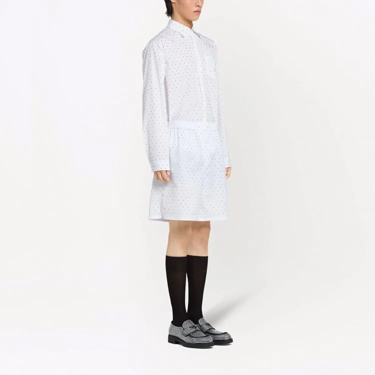 PRADA Casual Shorts Men White-3