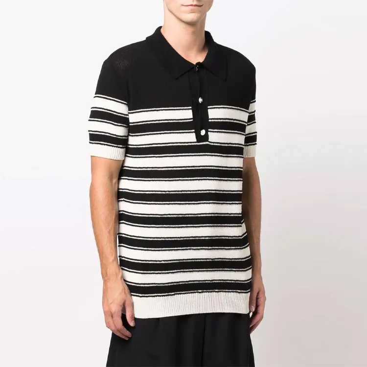 BALMAIN SS22 Polo Shirt Men's Black-3