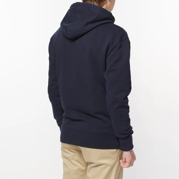 Maison Kitsune Chillax Fox Patch Classic Hoodie Black-4