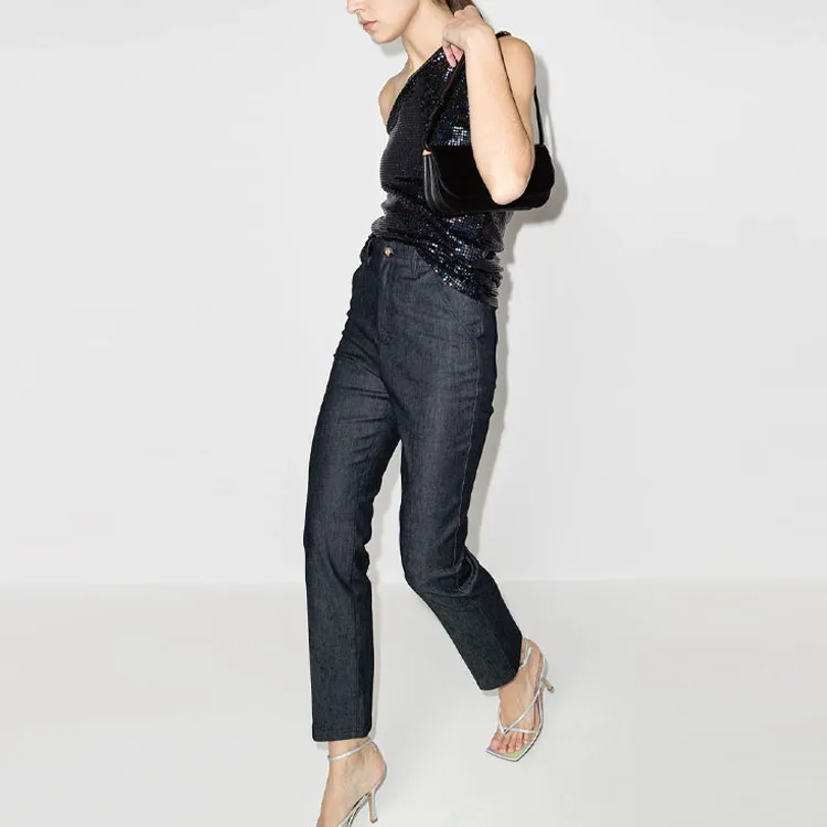 FENDI Jeans Women's Blue-3