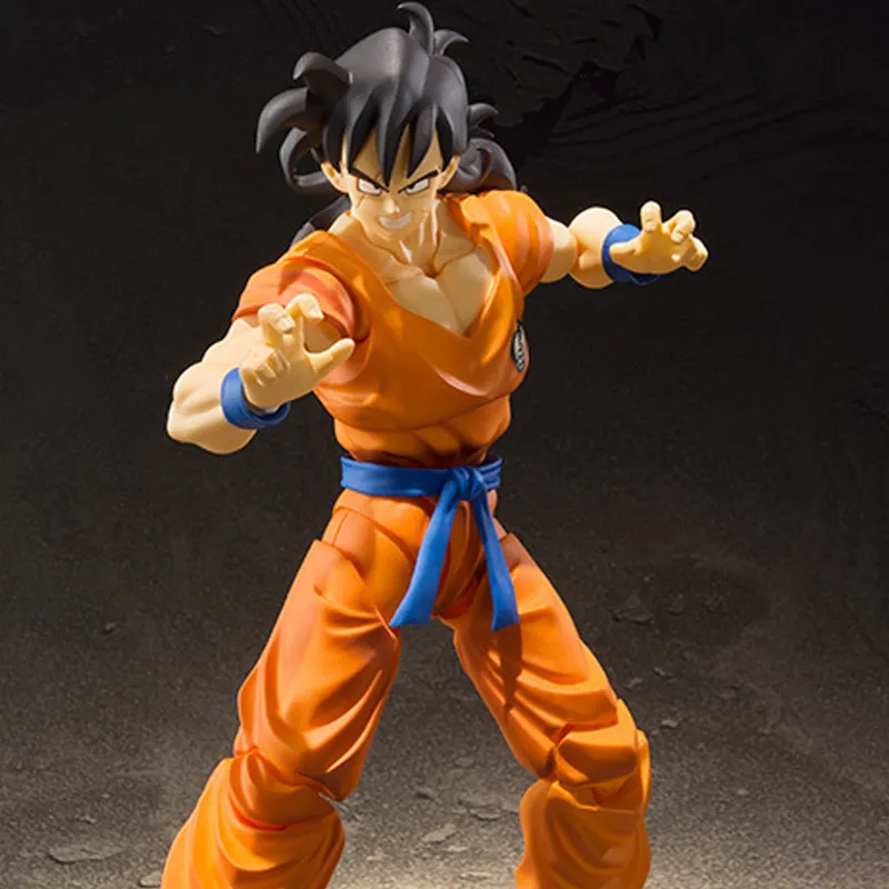 BANDAI Yamcha Dragon Ball Collection Shf SaiBamen LePing Action Figures-4