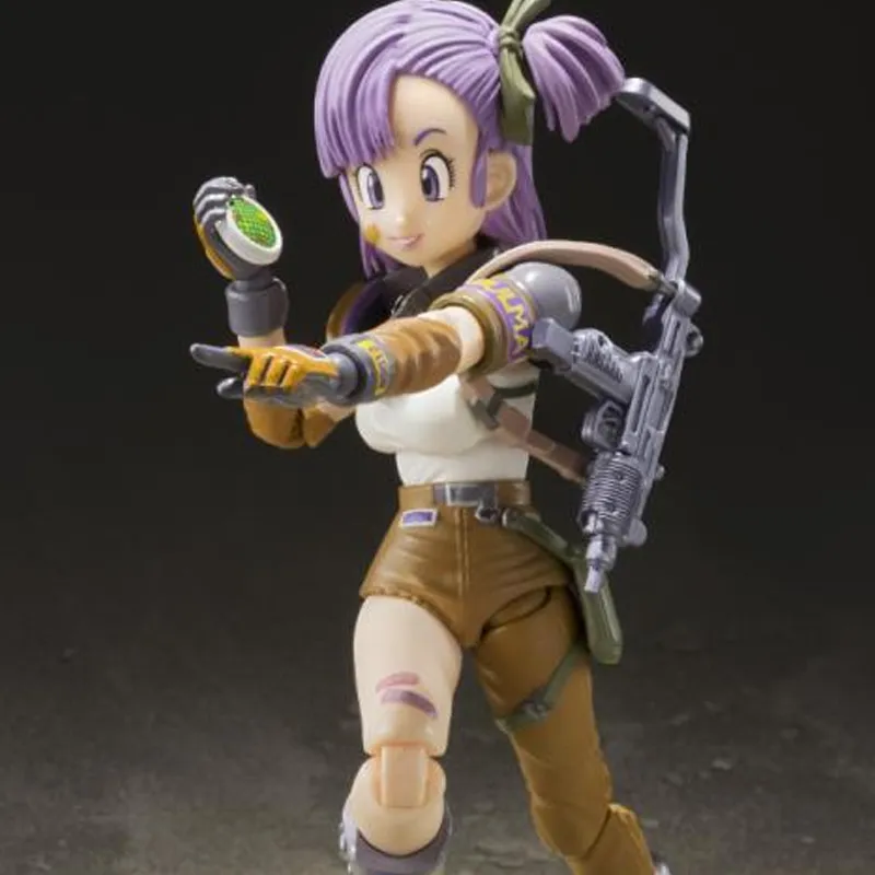 BANDAI Bulma Bandai SHF Dragon Ball Event Exclusive Color Edition Action Figures 13.5cm-4