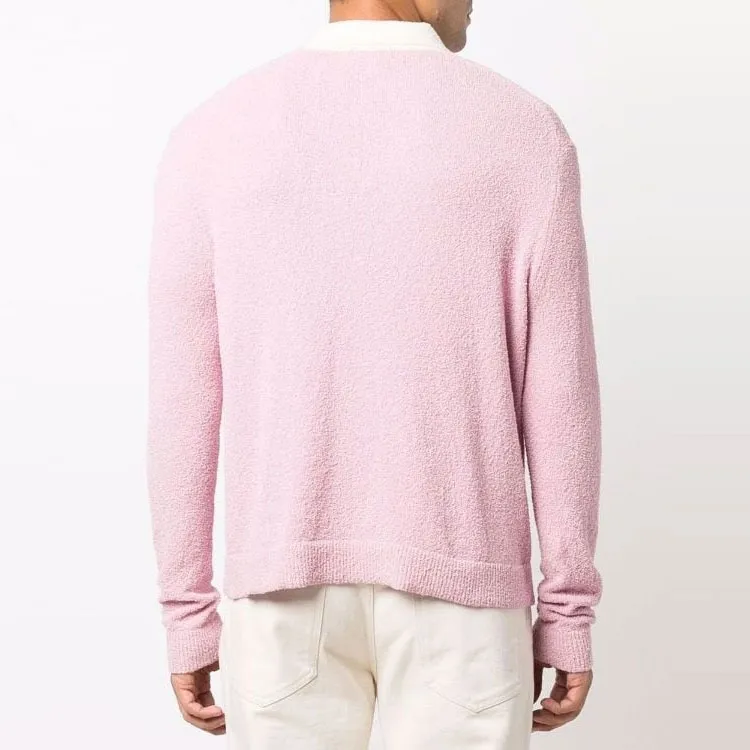 NANUSHKA Polo Shirts Men Pink-3
