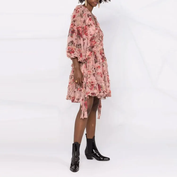 Zimmermann Long-Sleeved Dresses Women's Pink-3