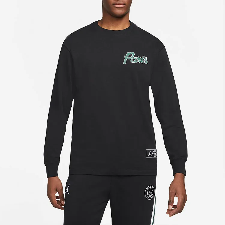 Jordan× PSG Sweatshirts Men Black-2