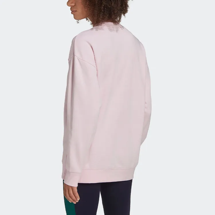 Adidas Originals Sweatshirts Women's Clear Pink-2