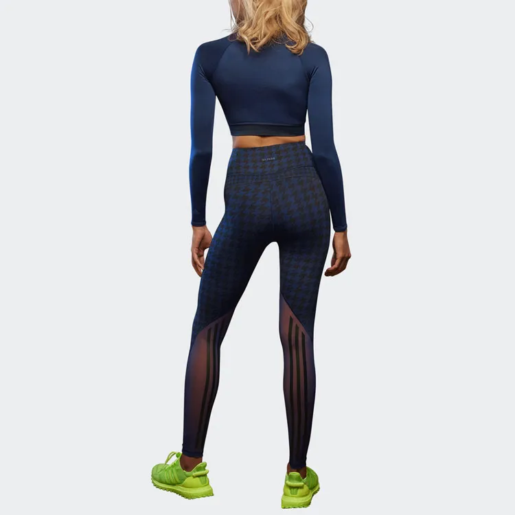 Adidas Ivy Park Halls Of Ivy Crop Top 2.0 Dark Blue/Black-4
