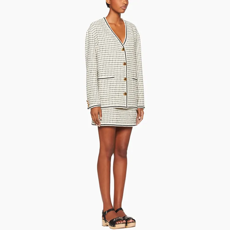 MIU MIU SS22 Jackets Coats Women's White-3