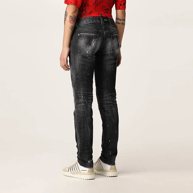 DSQUARED2 Distressed Denim Jeans-3
