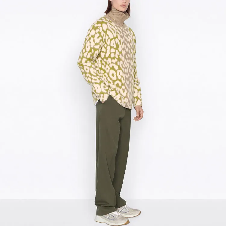 DIOR Quarterly New Products Cashmere Sweaters Men Yellow-5