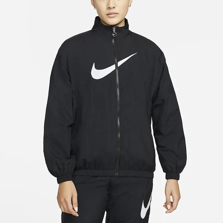 Nike Sportswear Essentials Series Jackets Women's Black-3