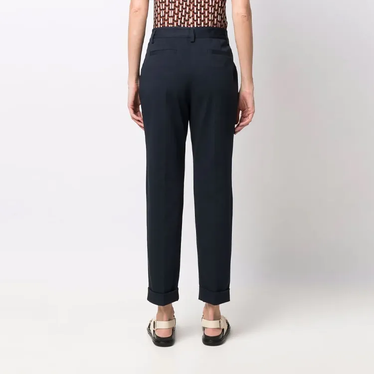 PAROSH SS22 Business Suit Women's Dark Marine Blue-2