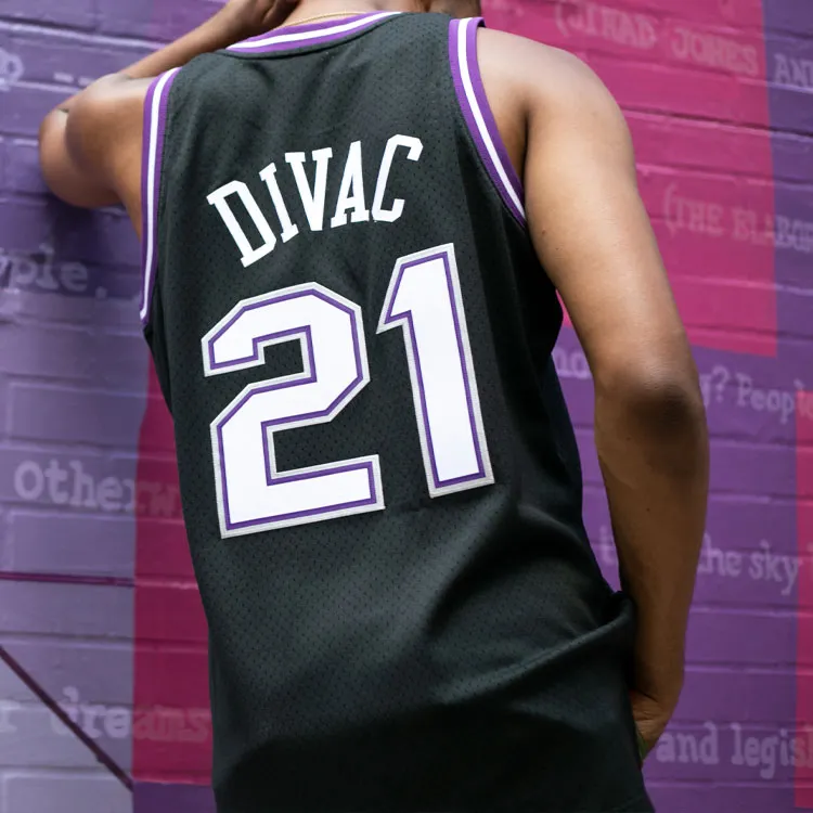 Mitchell Ness 'NBA Sacramento Kings 2000 Vlade Divac' Swingman Jersey Vest Top-6