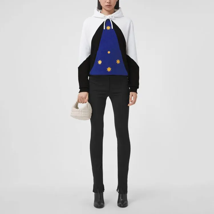 Burberry Southern Cross Graphic Hoodie Blue/White-3