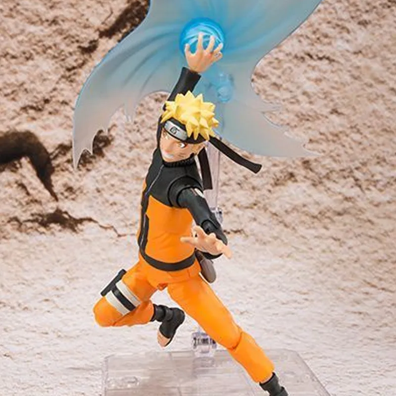 BANDAI Naruto Uzumaki Bandai Soul Limited SHF Naruto  The Path Of The Ninja Action Figures 14cm-4