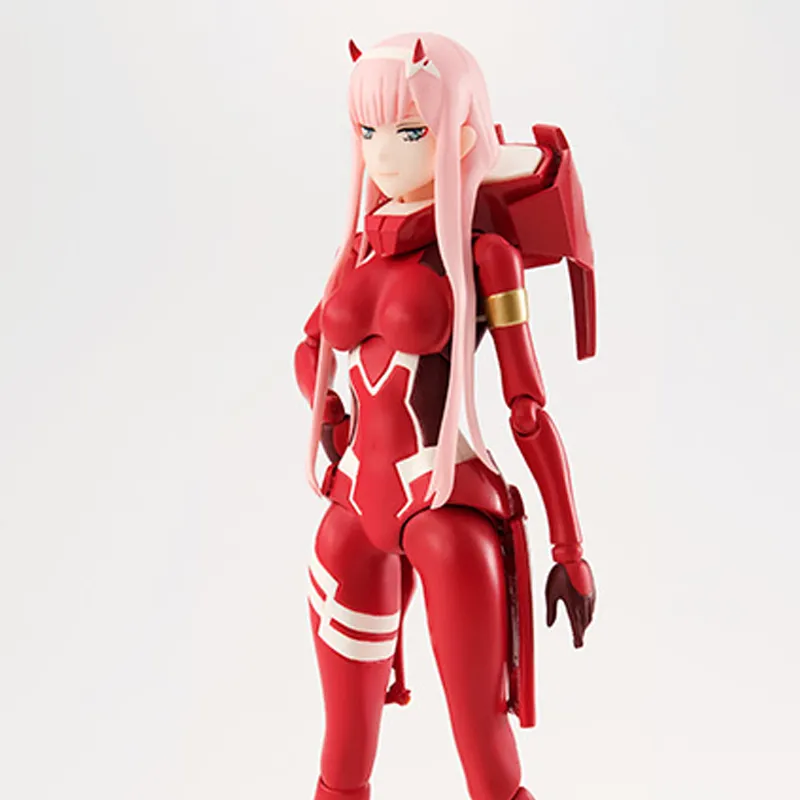 BANDAI Comprehensive Collection SHF DARLING In The FRANXX ZERO TWO 02 Action Figures-4