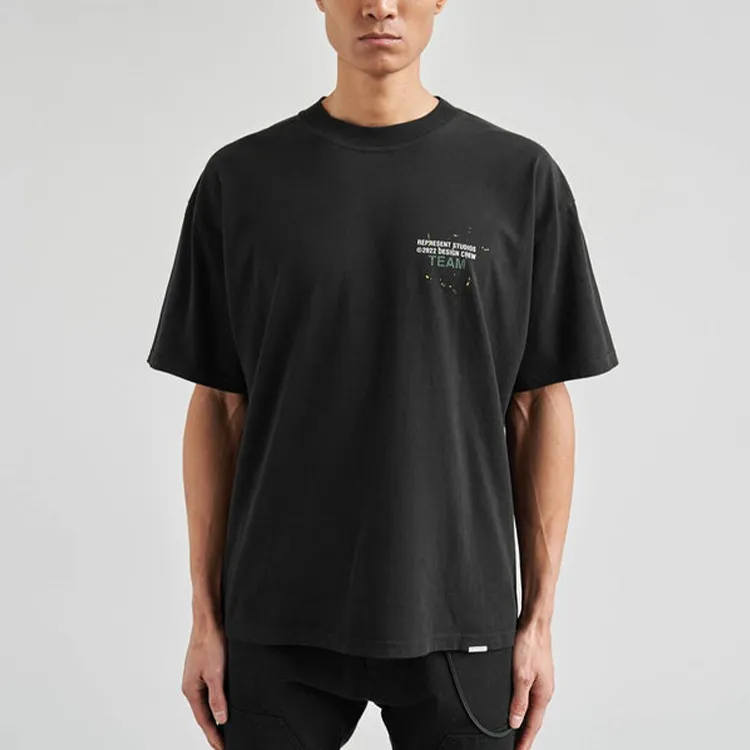 REPRESENT T Shirts Men Black-4
