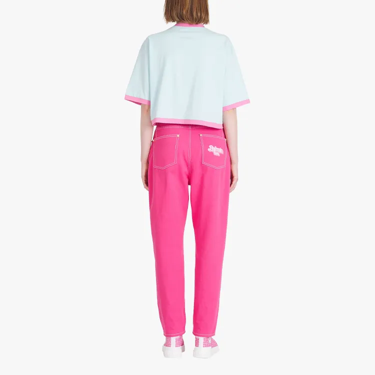 BALMAIN X Barbie Boyfriend Cut Jeans Pink-2