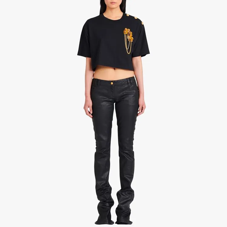 BALMAIN Jeans Women's Black-2