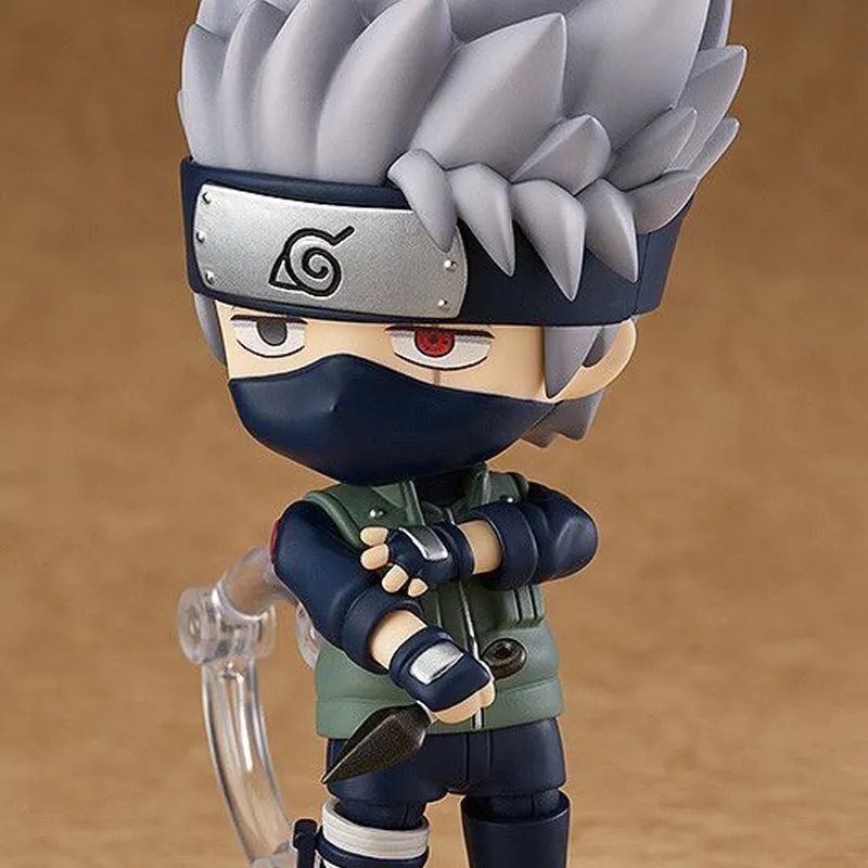 GSC Kakashi Hatake No. 724 Naruto Shippuden Clay Doll Chibi Figures 10cm-4