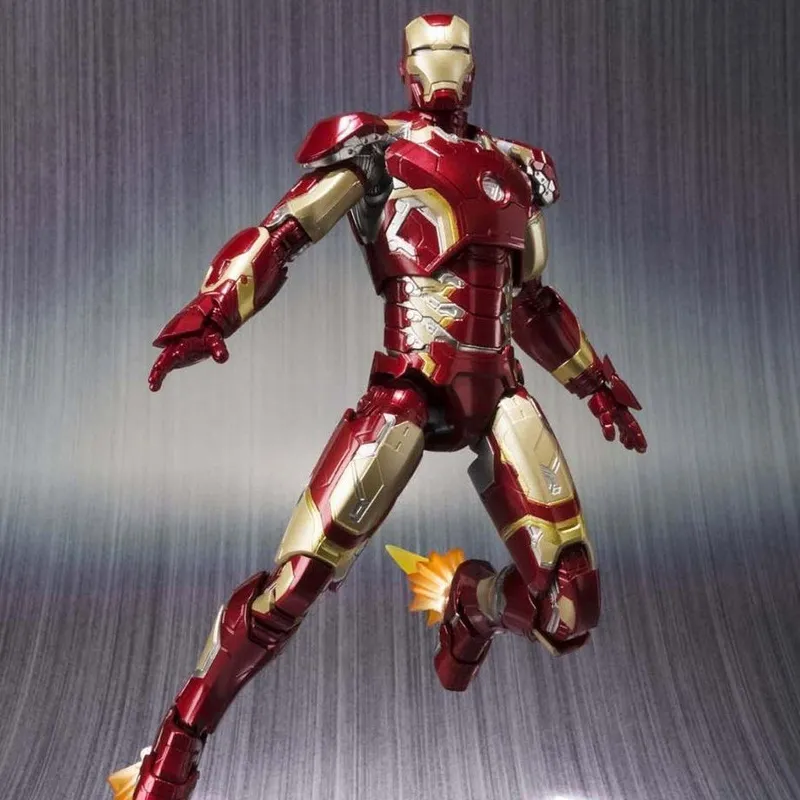 BANDAI Iron Man SHF Avengers 2 O Creation Era MK 43 Action Figures-4