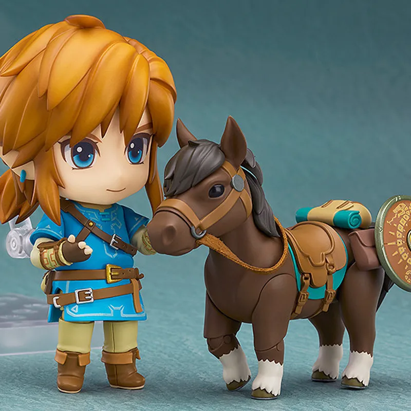 GSC Link No.733 DX The Legend Of Zelda, Wild Breath Ver. DX Nendoroid Deluxe Version Chibi Figures 10cm-4